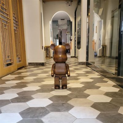 维诺亚高端网红暴力熊大摆件存钱罐家庭新中式别墅客厅电视柜落地摆件