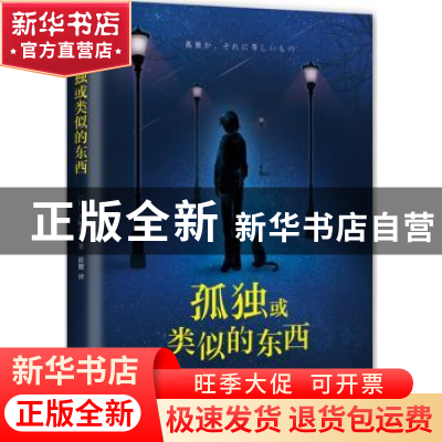 正版 孤独或类似的东西 (日)大崎善生 百花文艺出版社 97875306