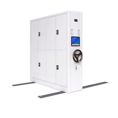 铭威盾密集柜档案室电动智能密集架移动档案柜凭证资料柜手摇文件柜一列2组每立方(智能)