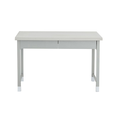 东升顺桌子钢制办公桌二斗学习桌