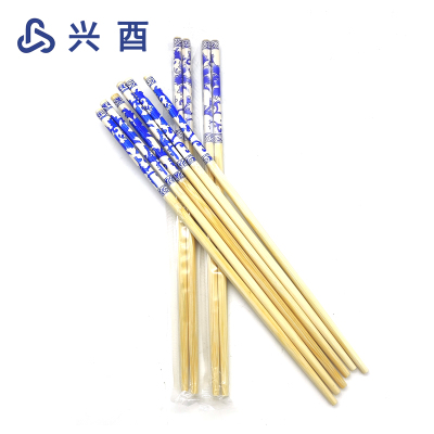 兴酉 一次性青花方筷 6*6*240mm 双
