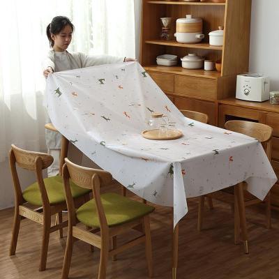 家柏饰(CORATED)欧式防水防油餐桌布免洗桌布长方形餐厅台布茶几桌垫餐桌垫