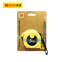波斯(BOSI) 荧光系列钢卷尺 5×19mm公制 支