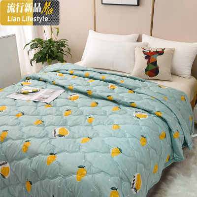 空调被夏凉被薄款夏季被子学生宿舍单双人午休被薄被芯可水洗夏被 三维工匠