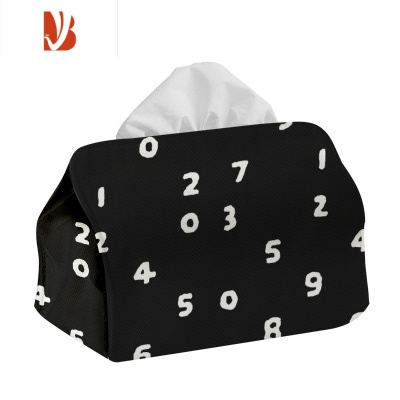 三维工匠SOU同款设计纸巾盒纸抽盒家居客厅布艺抽纸盒装饰收纳盒大号 大号纸巾盒DSOU03