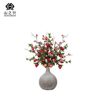 山之只 仿真石榴花 MZ0111 个