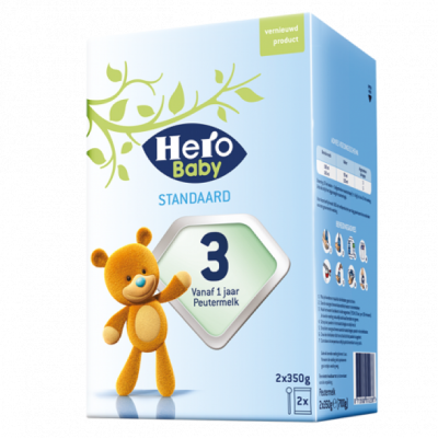 原装进口荷兰美素天赋力Hero Baby 婴幼儿配方奶粉3段(1岁以上) 700g/盒