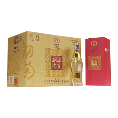 剑南春股份剑南老窖2006 52度 500ml*6瓶原箱 浓香型白酒 2970