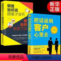 [正版]全2本 把话说到客户心里去销售技巧/练口才/市场营销销售类书籍顾客行为心理学服装导购汽车房地产售楼店长保险说话