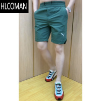 HLCOMAN短裤男夏季五分裤潮流休闲裤冰丝速干裤修身沙滩裤网红运动裤中裤