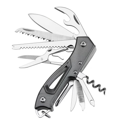 户外多功能刀野外露营折叠剪刀开瓶多用途小刀组合工具刀X7163