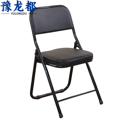 豫龙都 折叠椅 黑色把