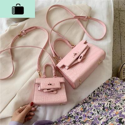 高级感小包包女2020夏季新款潮韩版百搭单肩斜挎包洋气手提凯莉包NEW LAKE女斜挎包