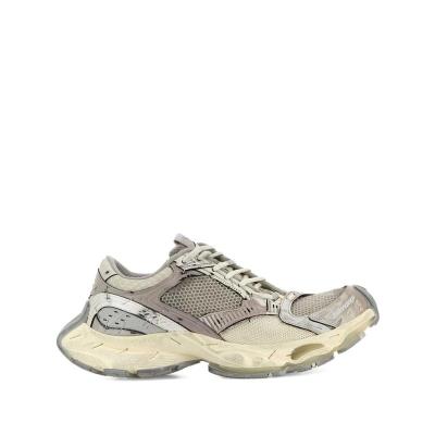 巴黎世家(Balenciaga)复古风圆头跑步鞋EVA底男士休闲运动鞋防滑轻