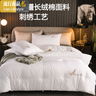 新疆长绒棉夏被棉空调被夏季单人夏凉被子棉被双人棉春秋被芯 三维工匠