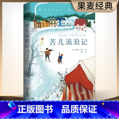苦儿流浪记 [正版]苦儿流浪记 埃克多·马洛 全译本 教会孩子直面苦难 世界儿童文学经典 学生课外读物 儿童文学 果麦出