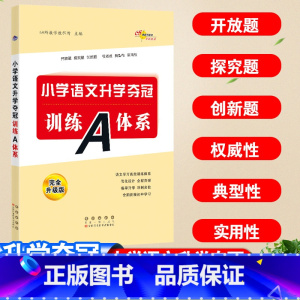 [正版]小学语文升学夺冠训练A体系 小升初知识大集结同步专项训练题小考六年级期末总复习资料包语文基础知识手册大全书68