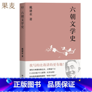 [正版] 六朝文学史 戴建业 国民级网红教授通俗讲授迷倒众生的六朝文学