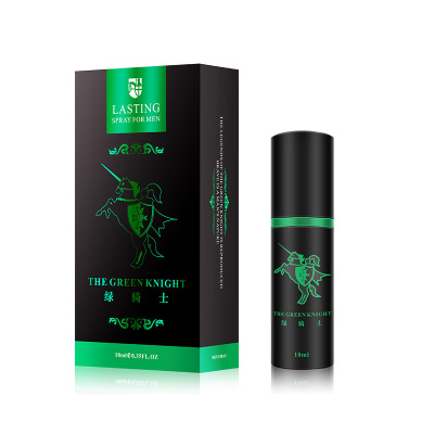 丸奈(送延时湿巾)绿骑士经典版男士喷剂10ML印度神油男用延时喷雾成年人情趣性用品夫妻房事润滑液男性系列