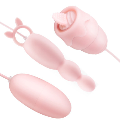 谜姬(Mizz Zee)蜜潮舌舔跳蛋有线遥控变频震动棒电动后庭拉珠肛塞情趣女性系列成人用品