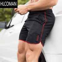 HLCOMAN速干运动短裤男夏宽松薄款休闲美式训练五分裤三分跑步大码健身裤