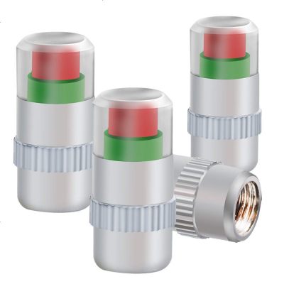 [补贴10%]汽车轮胎气嘴盖气嘴子帽胎压监测帽气压检测警示预警冒气嘴帽全铜 [塑料款]四支装