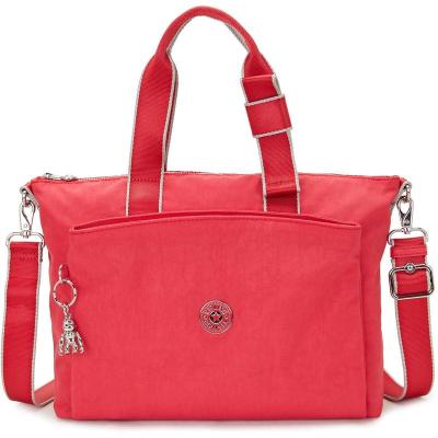 Kipling凯浦林手提包女大容量耐用轻便实用红色多口袋时尚便携