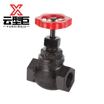 云型巨 铜芯铜杆铸铁丝扣闸阀 个