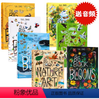 7册合售(6册有音频) [正版]进口英文原版 自然科普艺术大书7册合售The Big Book of Birds鸟类Bl