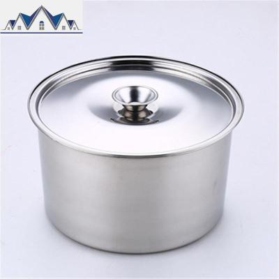 不锈钢装米桶储米箱10kg 15 20斤防虫米缸防潮面粉储米器厨房米盒 三维工匠收纳桶