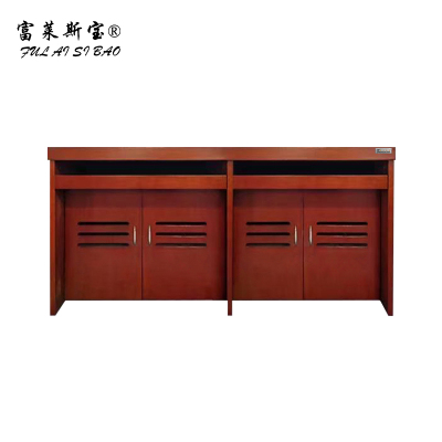 富莱斯宝 升降电脑桌两人学习桌培训桌 1450*500*750 张