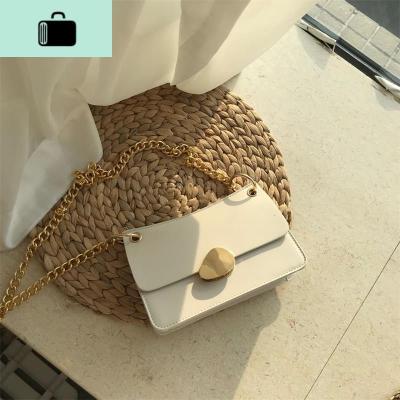 小包包女斜挎夏天时尚简约单肩新款2020百搭学生链条斜跨小包包潮NEW LAKE女斜挎包