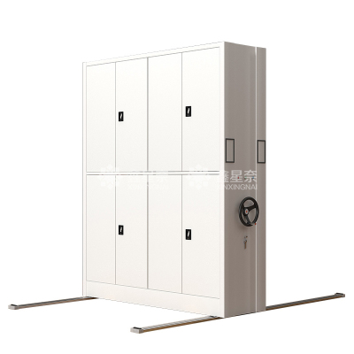 鑫星奈 电动密集架移动档案柜钢制轨道密集柜 一列2组