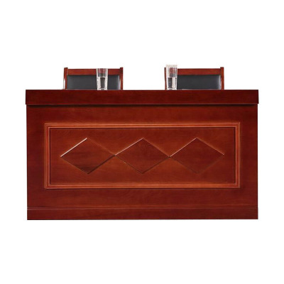 慧采云 办公家具会议室演讲台讲话培训桌椅子组合拼接条形桌领导开会演讲发言台2m