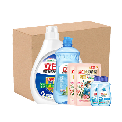 立白除菌洗衣液1.05kg洁净六件套(1865g)