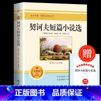 [配套人教版]契诃夫短篇小说选 [正版]书籍 简爱和儒林外史全2册原着完整版九年级下册必读书无删减初三初中学生课外书阅读