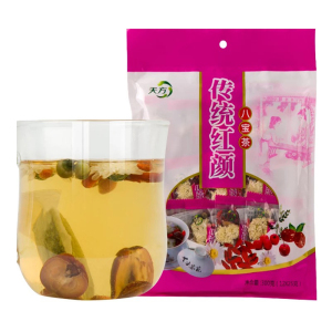 天方 传统红颜八宝茶 300g 12包*25g 茶叶