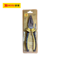 波斯(BOSI)省力钢丝钳(7"/185mm)把