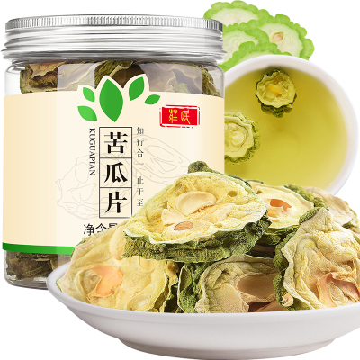 庄民苦瓜干片30g/罐 手工片片精选好货 茶叶花草茶