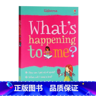 [正版]Usborne 我的身体怎么了 女生版 英文原版 What's Happening to Me? Girl 性