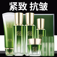 (PECHOIN)百雀羚套装护肤套装 恒采新颜臻萃礼盒 洁面+水+乳+精华+面霜+2个小样水 保湿补水