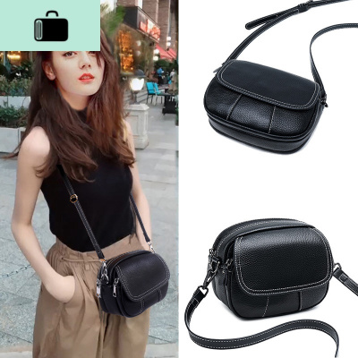 皮头层牛皮小包2020新款潮韩版洋气迷你百搭夏季单肩斜挎包女包NEW LAKE女斜挎包