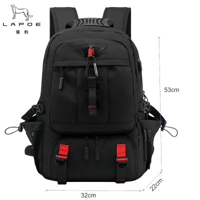 猎豹 双肩包 带鞋仓登山包 大容量户外双肩背包60L LBC1/个
