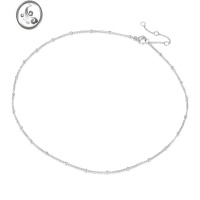 JiMieManco项链女士简约不锈钢锁骨链日韩玫瑰金网红欧美ins短款颈链