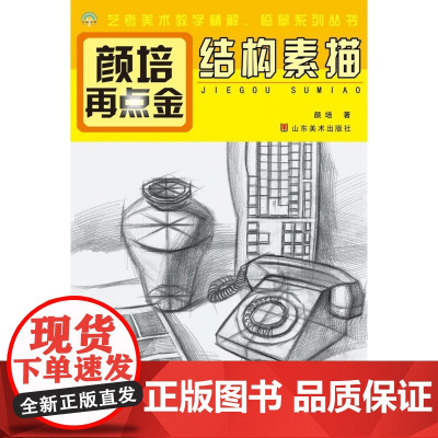 颜培再点金——结构素描(其实艺考并不难,有我们艺考专家在身边,《艺榜无忧》系列丛书是你提分的好帮手。)
