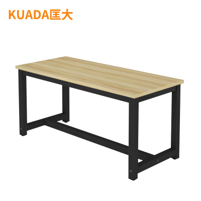 匡大餐桌阅览室桌子 1.2米食堂钢架餐厅桌子 KDT952