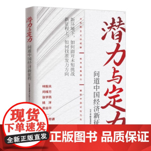 潜力与定力 问道中国经济新征程 北京大学国家发展研究院 编著 人民日报出版社