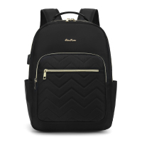 雯捷WENJIE高端商务书包真皮材质大容量多功能背包职场通勤旅行斜挎设计时尚商务男士女士通用