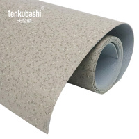 天空桥 PVC地板革 浅灰碎石纹2.0mm 卷