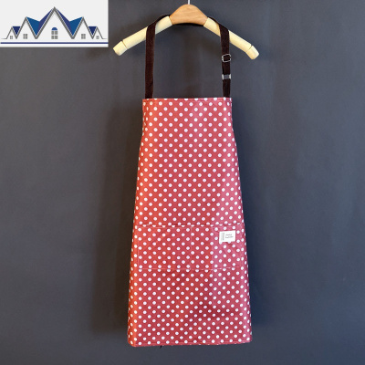 可爱日系围裙防水防油家用厨房做饭家务女时尚大人工作服定制logo 三维工匠